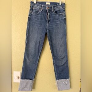 Mother The Pony Boy Ankle Jeans Size 26